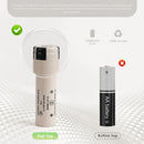 Panasonic NCR18650-BD flat top 18650 – flat positive terminal for EDC flashlights, outdoor gear, and off-grid backup.