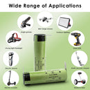 Panasonic NCR18650GA 18650 battery applied in high-lumen flashlights, camping lanterns, e-bikes and DIY battery pack assemblies for maximum runtime.
