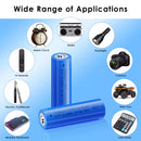 Doublepow 18650 3400mAh battery applied in flashlights, power banks, portable radios, and DIY battery pack projects for reliable everyday power.