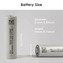 4Pcs Reliance RS50 21700 5000mAh 70A battery 4-pack – low temperature tabless high drain cells for drone, power tool and e-scooter applications
