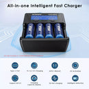 Safe Charging for 16340 Li-ion Batteries with Auto Cut-off