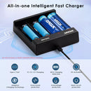Safety Charging for 26650 Li-ion Battery - Auto Cut-off