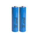 Samsung 20S INR18650-20S rechargeable Li-ion battery 2000mAh 30A high drain button top, 2 pieces, for vaping, power tools, and high-power flashlights.