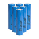 Samsung 20S INR18650-20S rechargeable Li-ion battery 2000mAh 30A high drain flat top, 6 pieces, for vaping, power tools, and high-power flashlights.