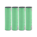 Samsung 25R INR18650-25R rechargeable battery 2500mAh 20A high drain nickel tab, 4 pieces, for vape, power tools, flashlights, and DIY battery pack assembly.