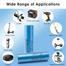Samsung 2-pack batteries in professional equipment setups