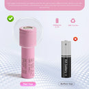 Samsung 30Q button top 18650 – raised positive terminal for vape, flashlight, and RC hobby compatibility.