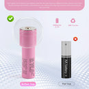 Samsung 30Q button top 18650 – raised positive terminal for vape and flashlight compatibility.