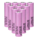 Samsung 30Q 18650 Battery (INR18650-30Q) - 3000mAh 15A High Capacity - Flat Top / Button Top / Nickel Tab / Protected Top / Pre-wired with Leads Options (10 to 100 pcs Bulk Packs)