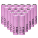 Samsung 30Q 18650 battery with Button Top terminal for spring-loaded devices. Please note: Button Top adds ~1-2mm length (approx. 66mm) compared to standard flat tops