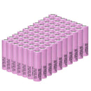 Samsung 30Q 18650 battery with Button Top terminal for spring-loaded devices. Please note: Button Top adds ~1-2mm length (approx. 66mm) compared to standard flat tops