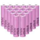 Genuine Samsung 30Q 18650 battery with 3000mAh capacity and 15A continuous discharge. Standard Flat Top terminal (original factory spec, length 65mm).