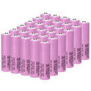 Genuine Samsung 30Q 18650 battery with 3000mAh capacity and 15A continuous discharge. Standard Flat Top terminal (original factory spec, length 65mm).