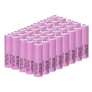 Genuine Samsung 30Q 18650 battery with 3000mAh capacity and 15A continuous discharge. Standard Flat Top terminal (original factory spec, length 65mm).