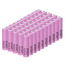 Genuine Samsung 30Q 18650 battery with 3000mAh capacity and 15A continuous discharge. Standard Flat Top terminal (original factory spec, length 65mm).