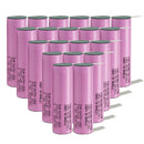 Samsung 30Q 18650 battery with pre-welded Nickel Tabs on both ends for easy spot welding and DIY battery pack assembly. 3000mAh, 15A high-drain.