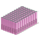 Samsung 30Q 18650 battery with pre-welded Nickel Tabs on both ends for easy spot welding and DIY battery pack assembly. 3000mAh, 15A high-drain.