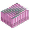 Samsung 30Q 18650 battery with pre-welded Nickel Tabs on both ends for easy spot welding and DIY battery pack assembly. 3000mAh, 15A high-drain.