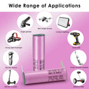 Samsung 30Q 18650 battery installed in high-drain applications like high-lumen flashlights, vape mods, and electric bikes (e-mobility).