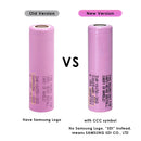Samsung INR18650-30Q 18650 Battery 3000mAh 3.7V 15A Li-ion Rechargeable Cell - Genuine Samsung, A+ Grade for Power Tools & DIY Battery Packs (10-Pack, Flat Top / Button Top / Nickel Tab / Protected / Pre-wired Options)