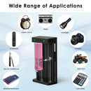 Samsung 35E flat top batteries and XTAR MC2 charger – charging for power banks, EDC flashlights, and outdoor gear.
