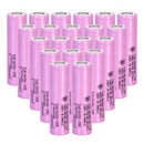 Samsung 35E INR18650-35E battery with standard flat top terminal for modern devices. 3500mAh capacity, 8A discharge. Available in bulk 10 to 100 pcs.