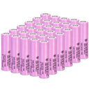 Samsung 35E INR18650-35E battery with standard flat top terminal for modern devices. 3500mAh capacity, 8A discharge. Available in bulk 10 to 100 pcs.