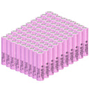 Samsung 35E INR18650-35E battery with standard flat top terminal for modern devices. 3500mAh capacity, 8A discharge. Available in bulk 10 to 100 pcs.