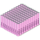 Samsung 35E INR18650-35E battery pre-welded with nickel strips for easy DIY battery pack assembly. 3500mAh, 8A discharge. Available in bulk 10 to 100 pcs.