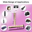 Samsung 35E 18650 battery installed in high-lumen flashlights, camping lanterns, and long-range e-bike battery packs for extended runtime.