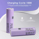 High-performance 40A chart for Samsung 2-pack batteries