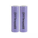 Samsung 40T 21700 4000mAh 2-pack showing all 5 terminal variants: flat top, button top, tabs, pre-wired, protected
