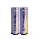 Samsung 40T 21700 4000mAh 2-pack showing all 5 terminal variants: flat top, button top, tabs, pre-wired, protected
