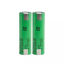 Samsung 50S 21700 5000mAh 2-pack showing all terminal variants: flat top, button top, spot welded, pre-wired, protected