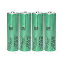 Samsung 58E 21700 rechargeable Li-ion battery 5500mAh 11A high capacity button top, 4 pieces, for flashlights, power banks, and e-bikes.