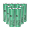 Samsung 58E 21700 rechargeable Li-ion battery 5500mAh 11A high capacity button top, 8 pieces, for flashlights, power banks, and e-bikes.