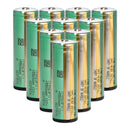 Samsung 58E 21700 rechargeable Li-ion battery 5500mAh 11A high capacity protected top with built-in protection circuit, 10 pieces, for flashlights, power banks, and e-bikes.
