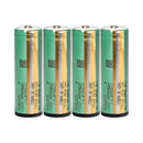 Samsung 58E 21700 rechargeable Li-ion battery 5500mAh 11A high capacity protected top with built-in protection circuit, 4 pieces, for flashlights, power banks, and e-bikes.