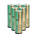 Samsung 58E 21700 rechargeable Li-ion battery 5500mAh 11A high capacity protected top with built-in protection circuit, 6 pieces, for flashlights, power banks, and e-bikes.