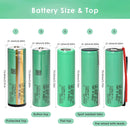 Samsung 58E 21700 Battery 5500mAh 3.7V 11A High Capacity Li-ion Cell – Max Runtime for Flashlights, Power Banks, E-Bikes & DIY Packs (Button Top, Flat Top, Nickel Tab, Protected Top, Pre-wired | 1, 2, 4, 6, 8, 10 Pcs Options)