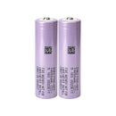 Samsung INR21700-40T rechargeable battery 4000mAh 3.7V 35A continuous high drain button top, 2 pieces, for flashlights, power tools, and drones.