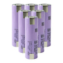 Samsung INR21700-40T rechargeable battery 4000mAh 3.7V 35A continuous high drain nickel tab, 6 pieces, for flashlights, power tools, drones, and DIY battery pack assembly.