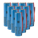 Samsung INR21700-50E battery 5000mAh 15A 10-pack pre-wired with leads Li-ion cells main product image