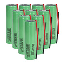 Samsung INR21700-50S battery 5000mAh 25A 10-pack pre-wired with leads Li-ion cells main product image
