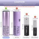 Samsung tip battery terminal design for specialized applications