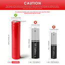 Sanyo 14650 battery with tabs for soldering repair
