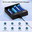 Smart Safety Protection for 14500 Li-ion Charging