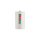 Soshine 1.2V D size 11000mAh NiMH rechargeable button top battery with high capacity for gas stoves, flashlights, and radios.