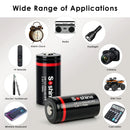 Soshine 16340 battery for tactical flashlights cameras and night vision