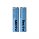 Soshine 18650 1800mAh 3.2V LiFePO4 battery flat top cylindrical cell front view